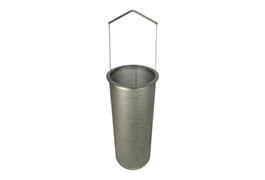 SS316L Sandblasted Surface Basket Filter 240*254*960